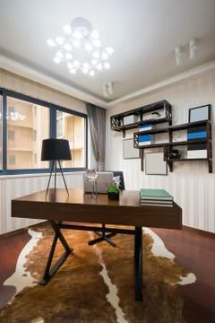 Luxury study room Stock Photos