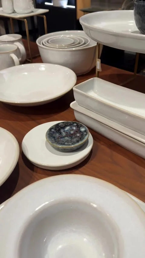 Luxury tableware Stock Footage 304970234