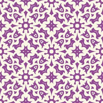 Luxury two colors pattern ornament background. Ethnic seamless ready for prin Stock Illustration