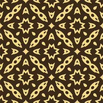 Luxury two colors pattern ornament background. Ethnic seamless ready for prin Stock Illustration