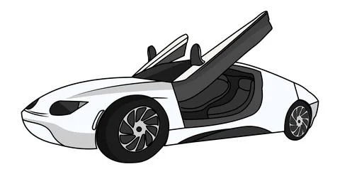 Luxury vehicle ,Vector illustration Stock Illustration
