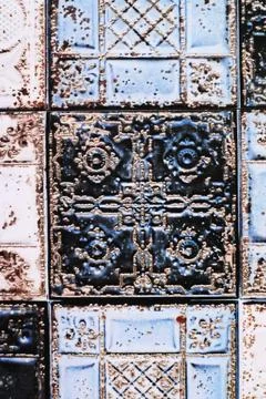 Luxury wall tiles texture as surface background, interior design and decor... Stock Photos