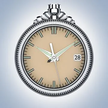 Luxury watch. Stock Illustration