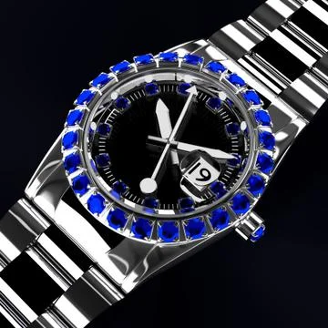 Luxury watch. Stock Illustration