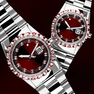 Luxury watch. Stock Illustration