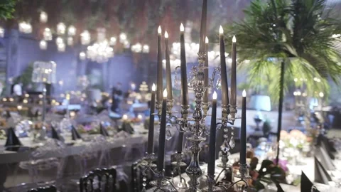 Luxury wedding decoration 動画素材 141882589