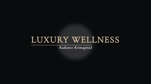 Luxury Wellness Concept Title Card: Minimalist Background for Spa, Beauty, .. Stock Footage 337501955