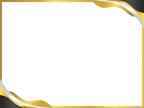 Luxury white background template for premium certificate and diploma Stock Illustration