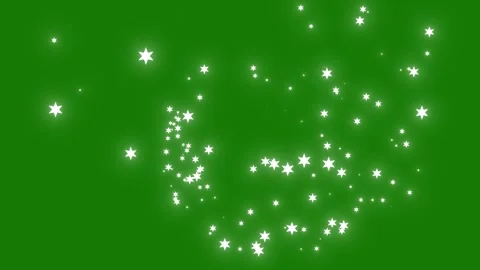 Luxury White Glitter Sparkles Line Trail Animation On Green Screen Background Stock Footage 340525970