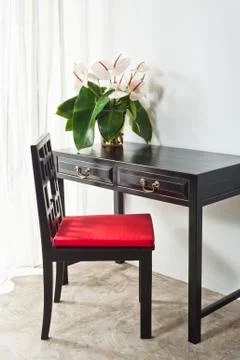 Luxury work desk Stock Photos