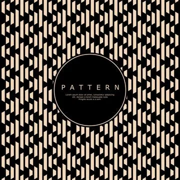 Luxury zig zag sharp line abstract pattern. Modern stripe line pattern design. Stock Illustration