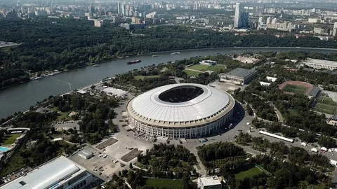 Luzhniki Stadium Stock Footage
