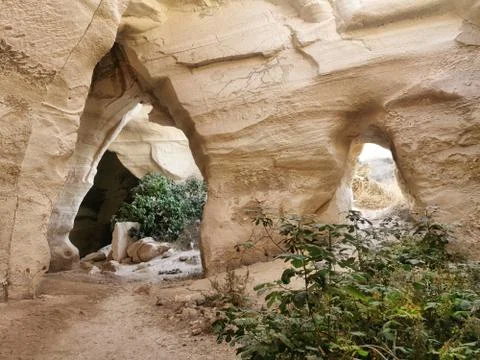 The Luzit Caves Stock Photos