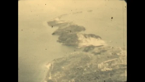 Luzon Airplane View 1946 Stock Footage 129198172