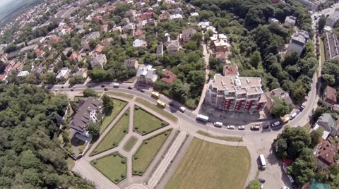 Lviv - Aerial View Stock Footage 39548320