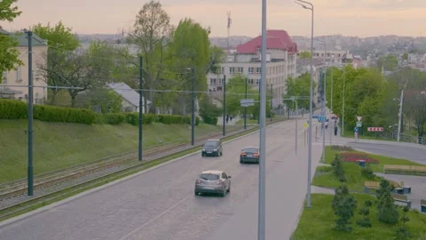 Lviv Color Stock Footage 240617779