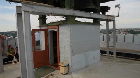 Lviv Tower Top Stock Footage 36778391