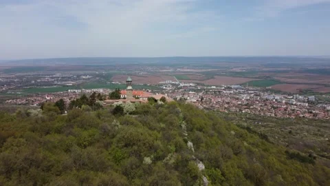 Lyaskovets, monastery Stock Footage 184642048
