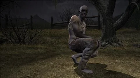 Lycanthrope Stock Illustration