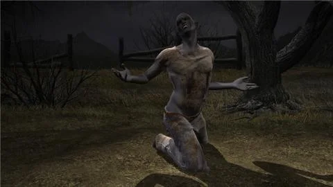 Lycanthrope Stock Illustration