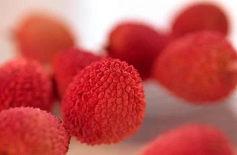 Lychee, close-up Fotos de archivo