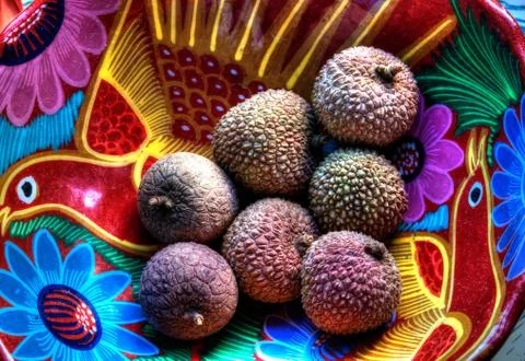 Lychee fruit Stock Photos