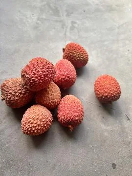Lychee fruit Stock Photos