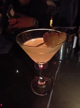 Lychee martini Stock Photos