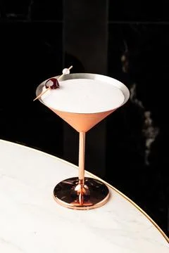 Lychee Martini Foto stock