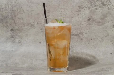 Lychee Tea, Refreshing Fruity Tea Beverage Stock Photos