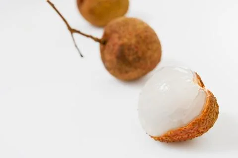 Lychees Foto stock