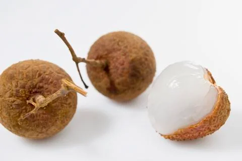 Lychees Foto stock