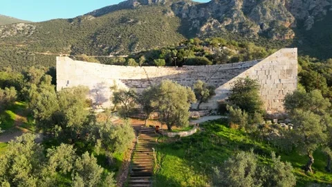 Lycian amphitheater 스톡 동영상 314328343