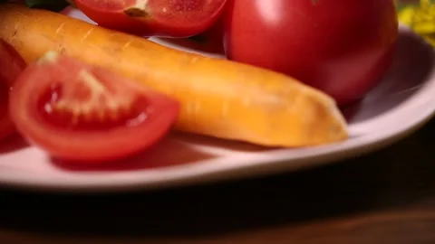 Lycopene carotene vegetable (5) Stock Footage 202233847