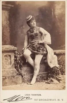 Lydia Thompson Foto stock