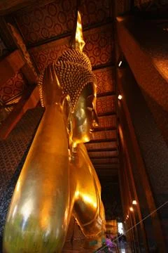 Lying buddha Stock Photos