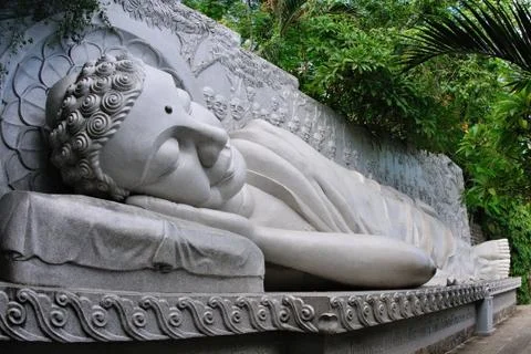 Lying Buddha Stock Photos