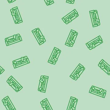 Lying down position diarrhea line vector seamless pattern 스톡 일러스트