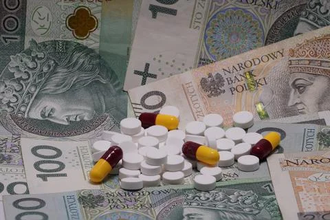 Lying tablets Stock Photos