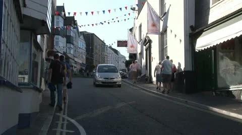 Lyme Regis, Dorset Video stock 18010238