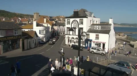 Lyme Regis Stock-Footage 18010048
