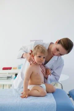 Lymph node, child Stock Photos