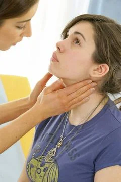  Lymph node, teenager Lymph node, teenager. model release Copyright: xCHAS... Stock Photos