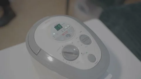 Lymphatic Massage Drainage Machine Stock Footage 218809139