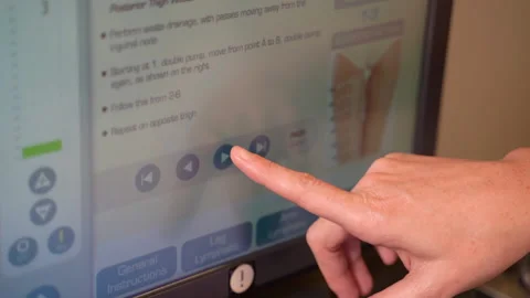 Lymphatic massage machine Stock-Footage 143028917