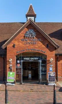 Lyndhurst New Forest Centre Stock Photos
