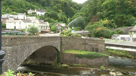 Lynmouth Stock Footage 18174065