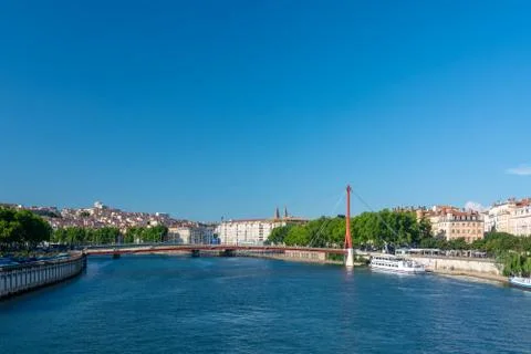 Lyon cityscape Foto stock
