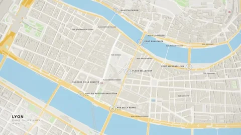Lyon Stock Footage 344029797