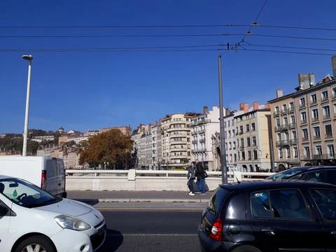 Lyon streets Foto stock